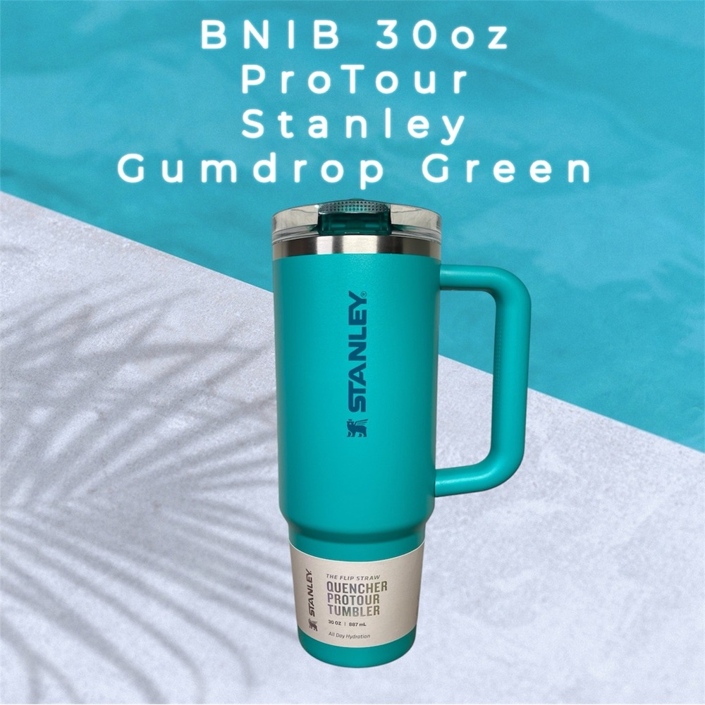 BNIB 30oz ProTour Stanley Tumbler Gumdrop Green